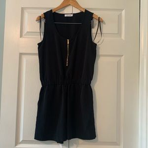 Calvin Klein black romper